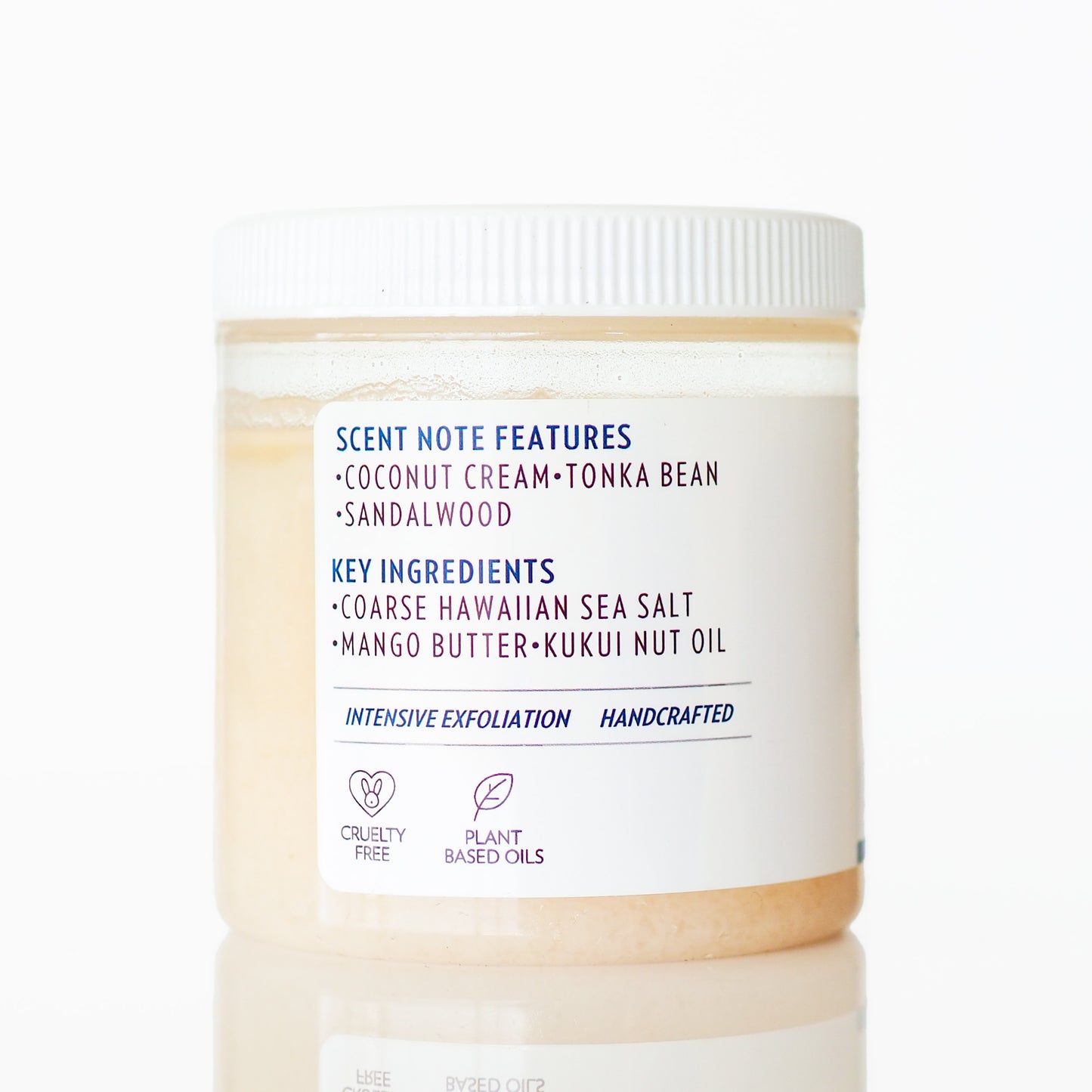 Exfoliating Salt Scrub – Beachcomber scent