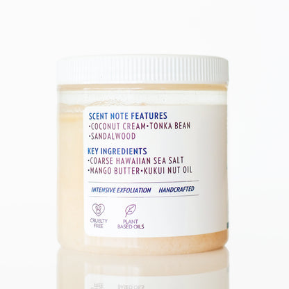 Exfoliating Salt Scrub – Beachcomber scent